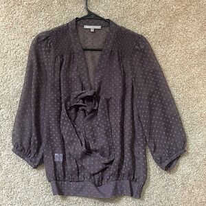 daniel rainn sheer blouse